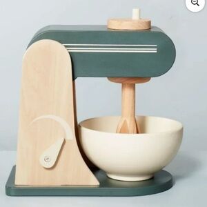 New, Hearth and Hand, Wooden Kids Kitchen Mixer
